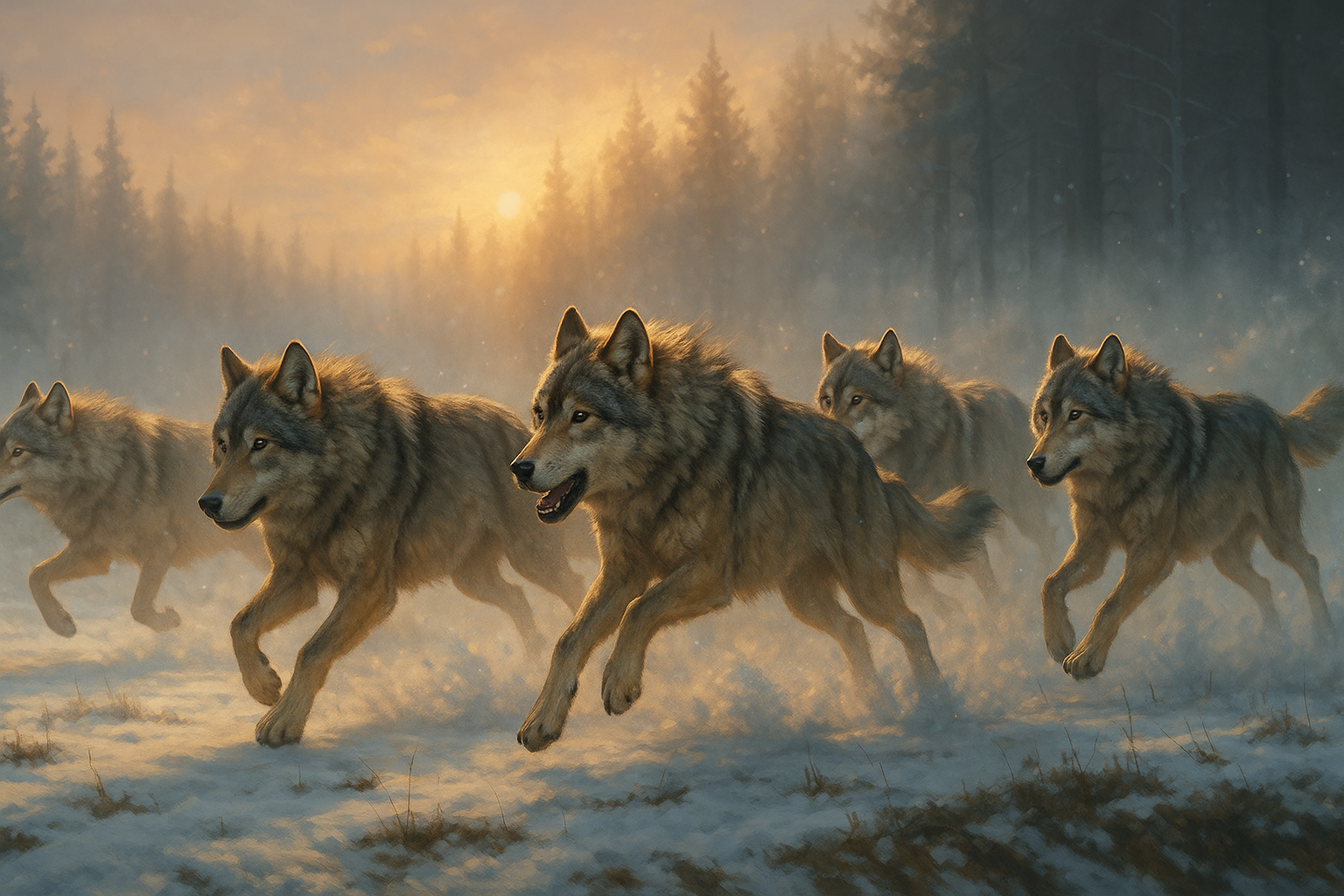 Wilderness map scene